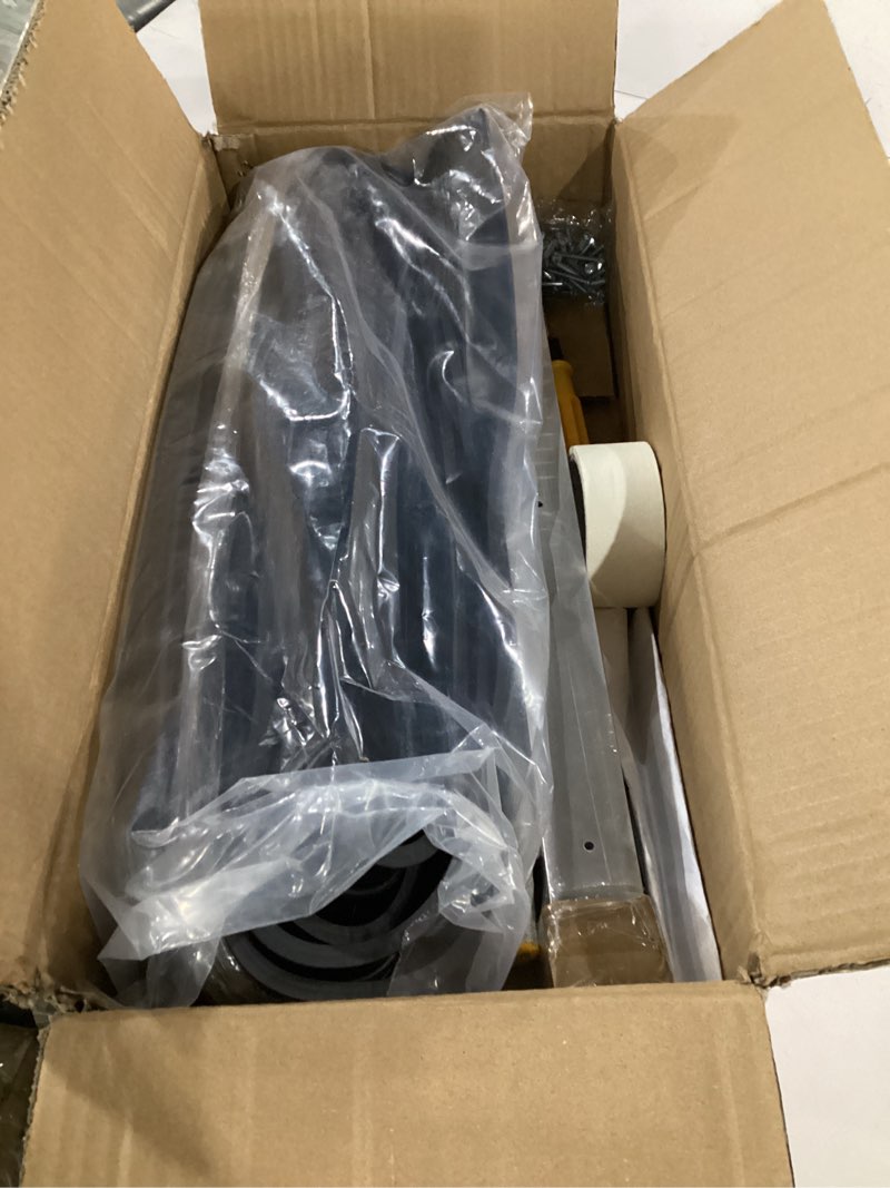 Condition photo showing Good Condition for premium garage door bottom seal - 16.5ft weatherproof epdm rubber, easy install, blocks drafts/rain/rodents, noise-reducing & energy saving with track 16.5 feet