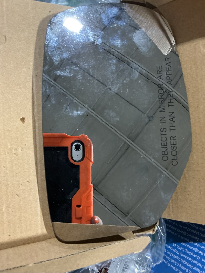 Condition photo showing As Is for passenger side mirror replacement for honda accord 2013-2017 oem fit mirror glass replace 76203t2ga11,76203-t2g-a11,76203t2ga91,76203-t2g-a91,ho1325117 2013-2017 passenger side