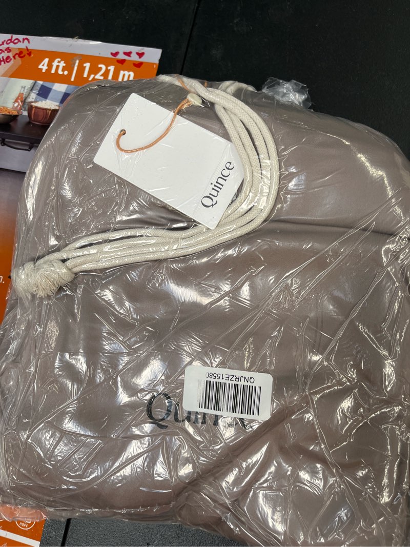 Condition photo showing Good Condition for bamboo sheet set, full, stone