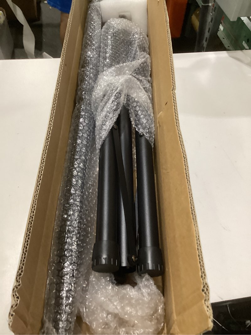 Condition photo showing Good Condition for dj light stand heavy duty par can tripod t-bar stage lights stand adjustable 39-70 inch dj lighting tripod mount