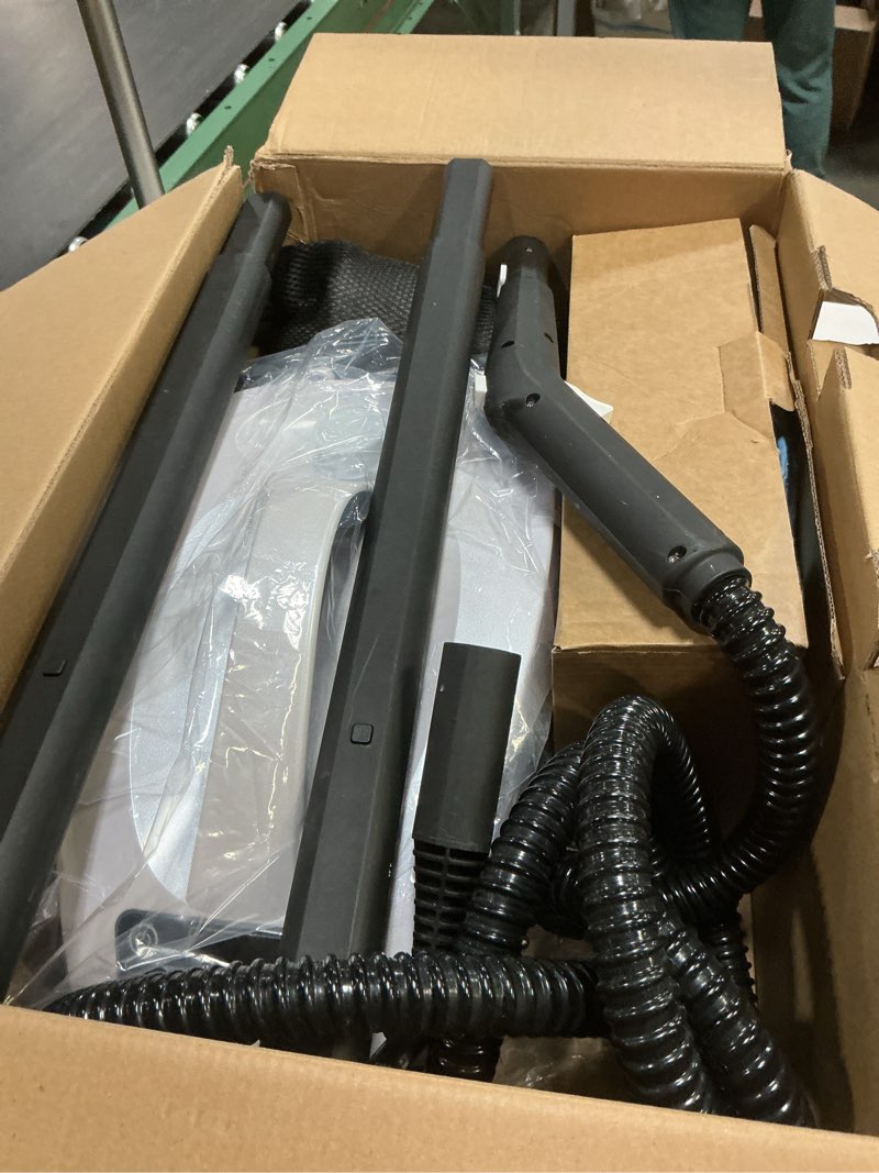 Condition photo showing As Is for Steam Cleaner: 40s Fast Heating-0.66Gal (2.5L) Large Tank-21 PCS Kit-No Cooling-Refill Anytime-Detachable Hose Multi Portable Steamer Mop for Home Car Bed Furniture Tile Grout Floor Cleaning White