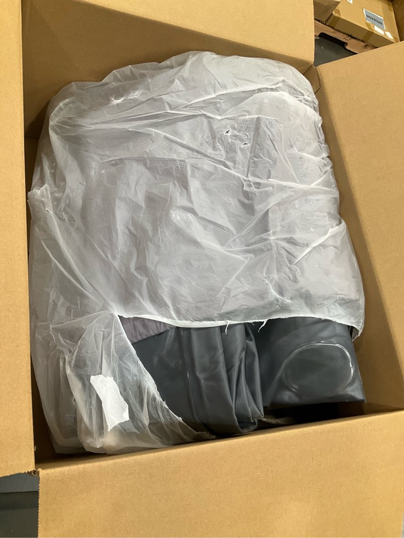 Condition photo showing As Is for InnoTruth Air Mattress Queen with Built in Pump, Inflatable Mattress Blow up Mattress, Family Choice Award Winner, 18" Colchones Inflables Foldable Air Bed for Guest & Home, Ideal for Camping, 650lbs 18" Height (Grey) Queen