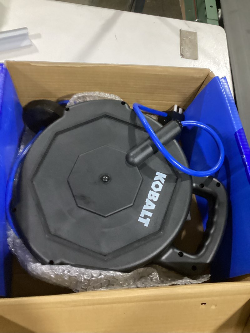 Condition photo showing As Is for kobalt kobalt 50 ft. retractable cord reel