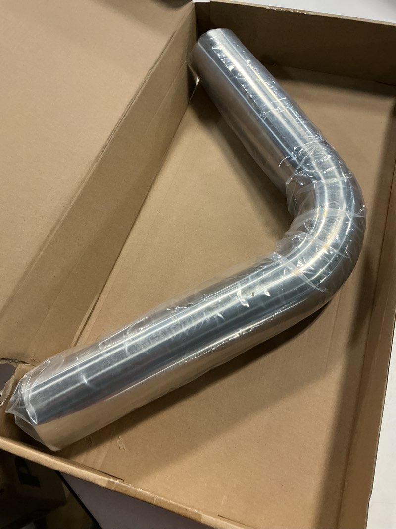Condition photo showing Good Condition for 2.5" od stainless steel pipe mandrel bend, 90 degree 2ft length, t304 stainless steel pipe tubing tube piping universal
