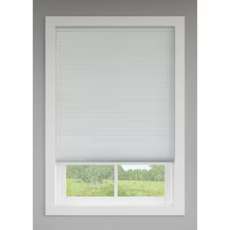 levolor 19-in x 72-in snow blackout cordless cellular shade