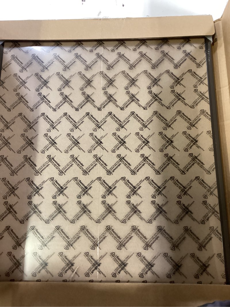 Condition photo showing New/Like New for upsimples 16x24 picture frame, display pictures 14x20 with mat or 16 x 24 without, wall hanging poster frames, black, 1 pack