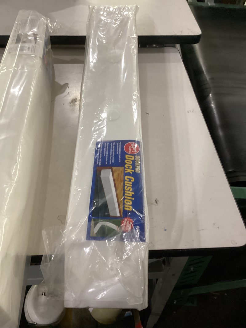 Condition photo showing New/Like New for taylor made products dock cushions, uv protected maintenance free foam straight cushion