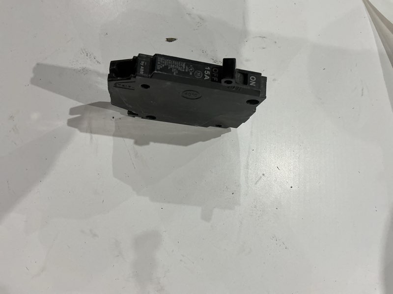 Condition photo showing As Is for ge circuit breaker 15 amp bulk