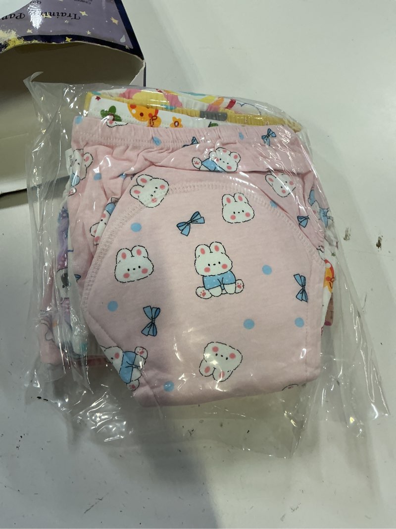 Condition photo showing New/Like New for upairy potty training pants cotton absorbent training underwear for toddler boy and girls 2t-5t,soft absorbent & leak-proof with characters(10pcs,m) 10pc-girl medium