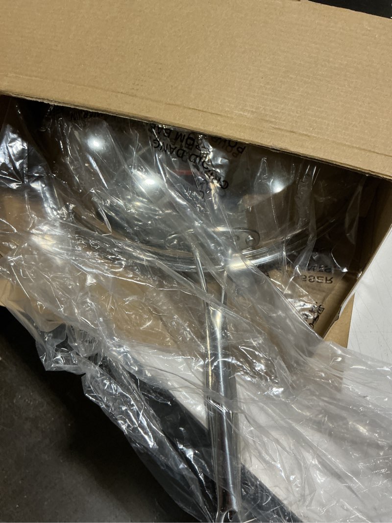 Condition photo showing Good Condition for Cuisinart 14-Inch Stir-Fry Pan, Helper Handle and Glass Cover, Chef's Classic Stainless Steel, 726-38H