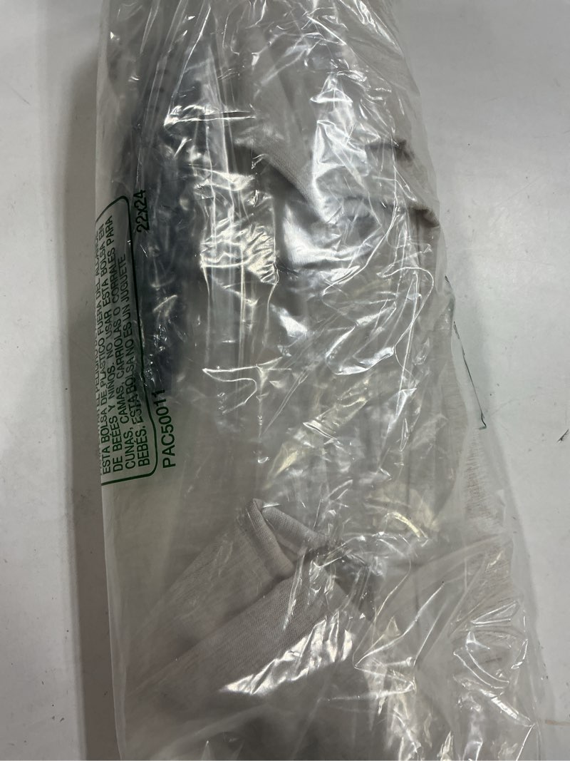 Condition photo showing As Is for ANRODUO Extra Long Linen Shower Curtain, 108 Inch Long Heavy Duty Boho Farmhouse Fabric Shower Curtain Set with 12 Metal Hooks, Waterproof Decor Machine Washable for Bathroom Bathtub, 72 x 108, Cream Cream 72"W x 108"L (Pack of 1)