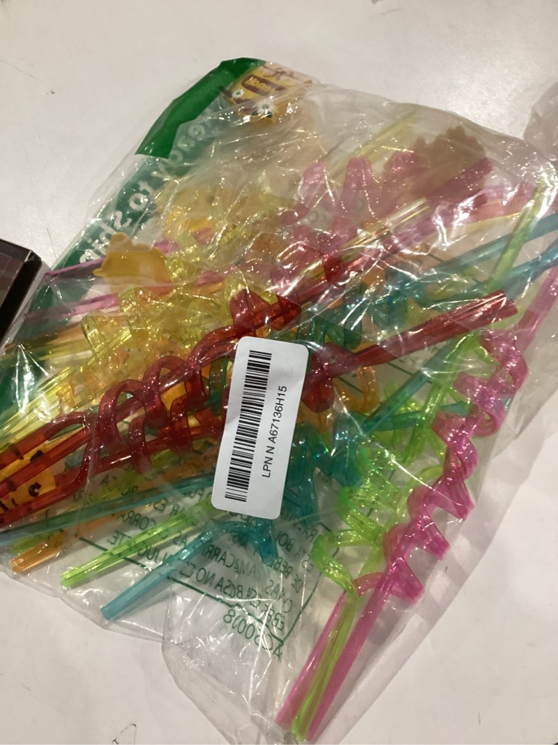 Condition photo showing Good Condition for 24 Bee Party Favors Bee Sunflower Honey Drinking Straws Goodie Gifts for Kids Birthday Party Supplies with 2 PCS Cleaning Brushes