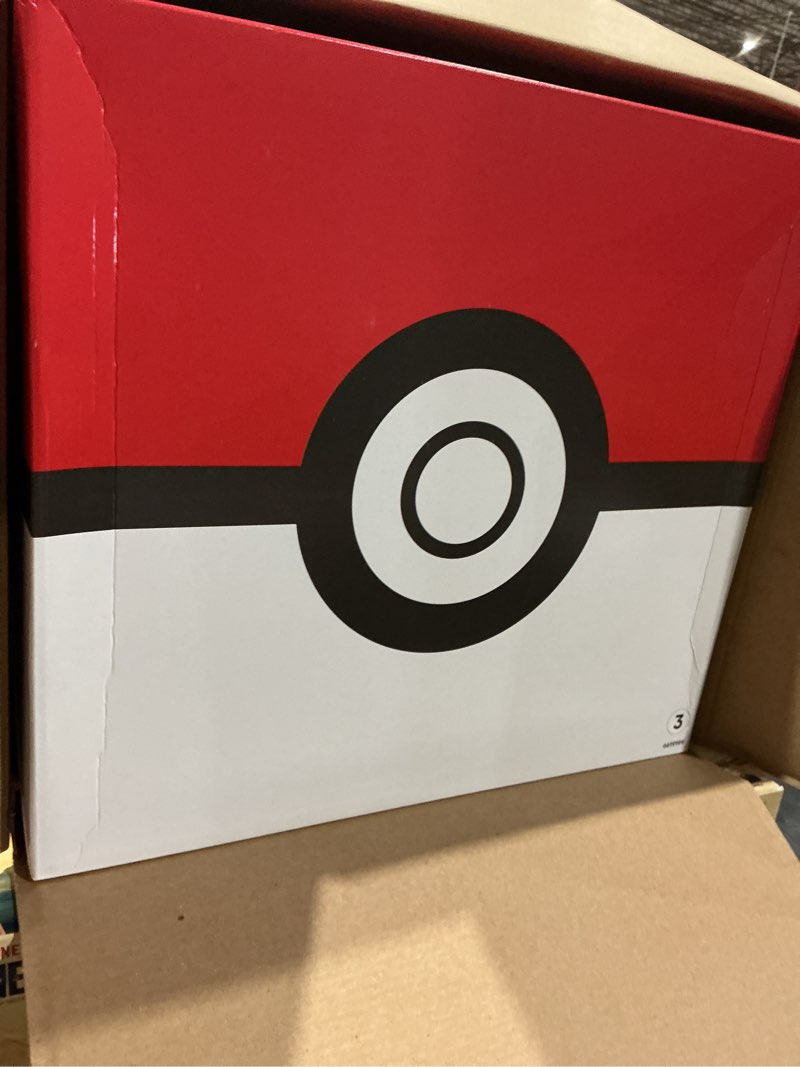 Condition photo showing As Is for outter box and 2nd inner box have damage, possible missing parts as is!!    lego pokémon venusaur, charizard and blastoise - building set for adults, ages 18+ - collectible pokémon figures - gift idea for men & women - 72153