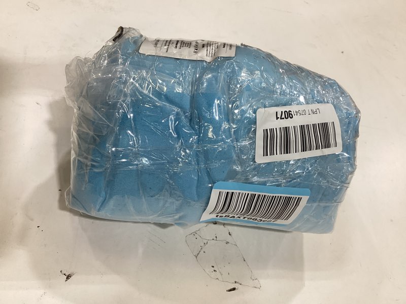 Condition photo showing As Is for high density upholstery foam cushion - 4" thick x 24" x 72", gel memory foam support padding for seat cushion replacement, diy projects, sofa mattress support 72" x24"x4
