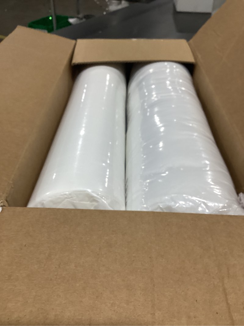 Condition photo showing New/Like New for cozyvida outdoor deep seat cushion set of 2, 22"x24"x5.1" seat & 23"x19" back, c0 water-resistant breathable fabric, uv-resistant 1000+ hrs, 30d foam with recycled fiber fill,natural linen natural linen 22"x24"x5.1" 2sets