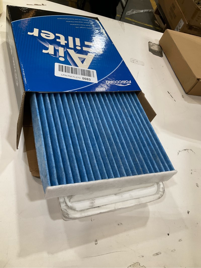 Condition photo showing Good Condition for cabin & engine air filter fit for toyota corolla 2009-19, matrix 2009-14, yaris 2007-18, scion xd 2008-14, vibe 2009-10 activated carbon cabin filter replace#cf10285 ca10190 car accessories cf10285&ca10190