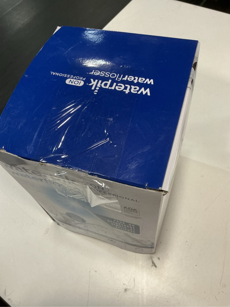 Condition photo showing Good Condition for Waterpik ION Professional Water Flosser, Rechargeable and Portable for Teeth, Gums, Braces, 10 Settings, 7 Flossing Tips For Multiple Users And Needs, ADA Accepted, WF-12 White, Packaging May Vary
