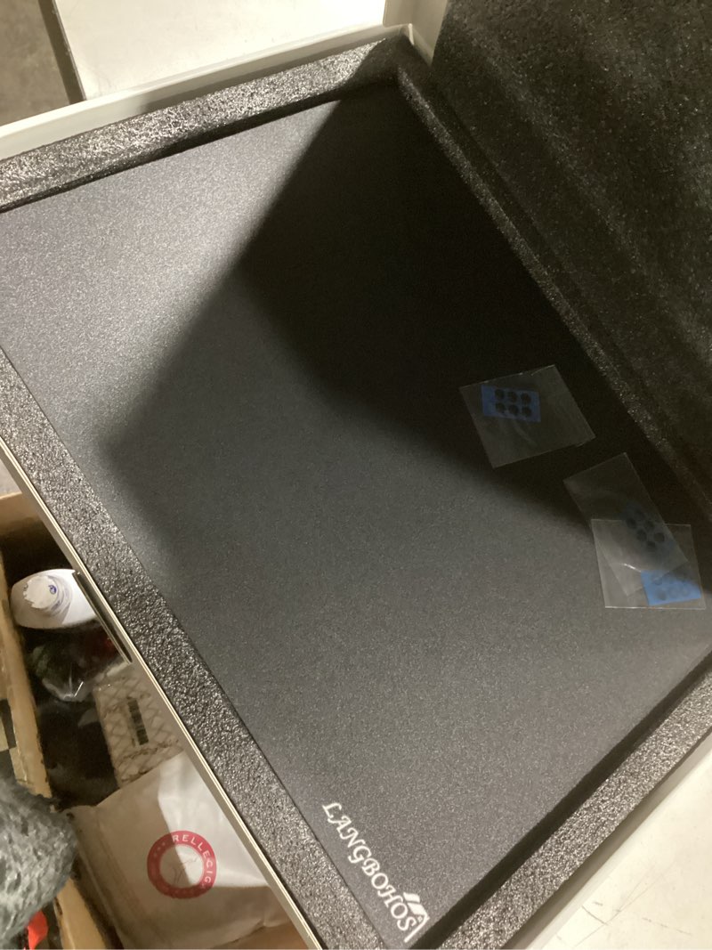 Condition photo showing Good Condition for XVX Black Glass Mousepad 4.0, Hard Mouse Pad for Gaming, Ultra-Smooth Micro-Etched Surface Mouse Mat with Non-Slip Rubber Base(410mm*310mm)