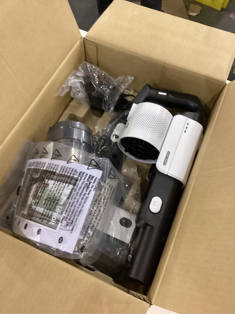 Condition photo showing As Is for LEVOIT Cordless Vacuum Cleaner, Stick Vac with Tangle-Resistant Design, Up to 50 Minutes, Powerful Suction, Rechargeable, Lightweight, and Versatile for Carpet, Hard Floor, Pet Hair, LVAC-200 LVAC-200 Essential