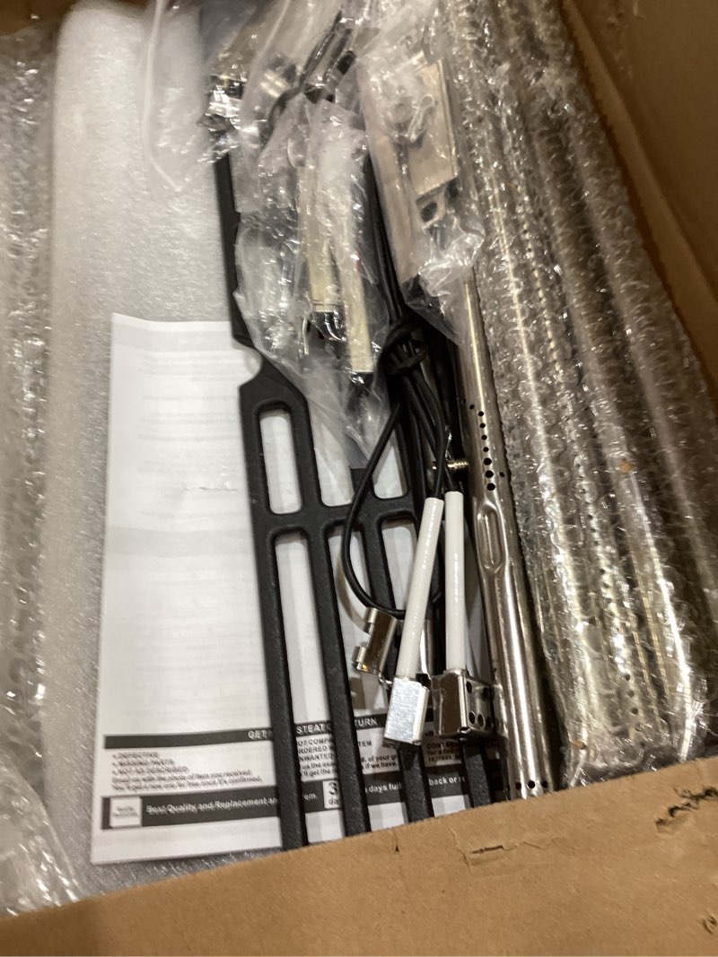 Condition photo showing Good Condition for hisencn replacement parts for charbroil performance 5 burner grill 463347519, 463347518, grill parts for char-broil 463373319, 463373019 grill replacement parts kit 18" x 25"- charbroil performance 5 burner
