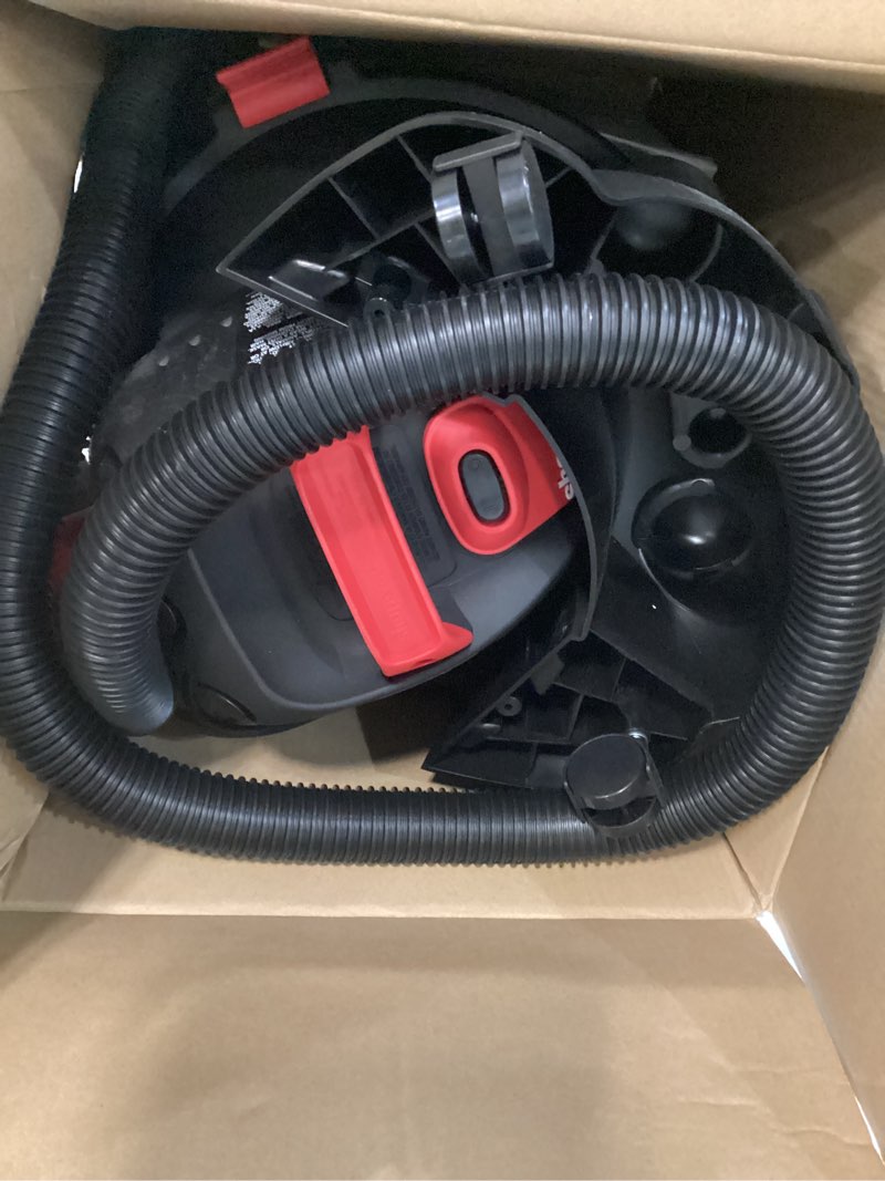 Condition photo showing Good Condition for Shop-Vac 5922805 Wet/Dry Vacuum, 8 Gallon, 4.5 Peak HP, 1.25 Inch Diameter x 7 Foot Hose, 6 Foot Cord, Ideal for Jobsite, Garage, Workshop & Home
