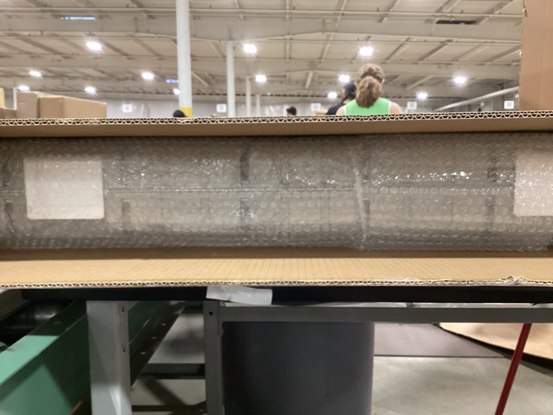 Condition photo showing Good Condition for collapsible dog crate for large/medium dogs - 36" l foldable dog cage no-tool assembly, travel dog crate with 2 wheels - easy to carry, space-saving, indoor outdoor use, 36.4"(l) x22.84(w) 25.8"(h) 36.4"l x 22.8"w x 25.8"h