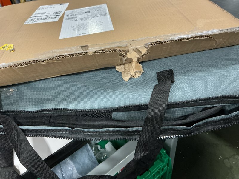 Condition photo showing New/Like New for Amazon Basics Portable Soft Pet Dog Octagonal Travel Playpen, Large (45 x 45 x 24 inches), Grey Grey 8 45"