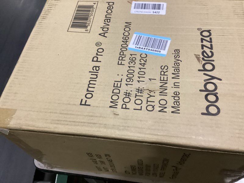 Condition photo showing Good Condition for baby brezza new and improved formula pro advanced formula dispenser machine - automatically mix a warm formula bottle instantly - easily make bottle with automatic powder blending, white formula pro advanced dispenser