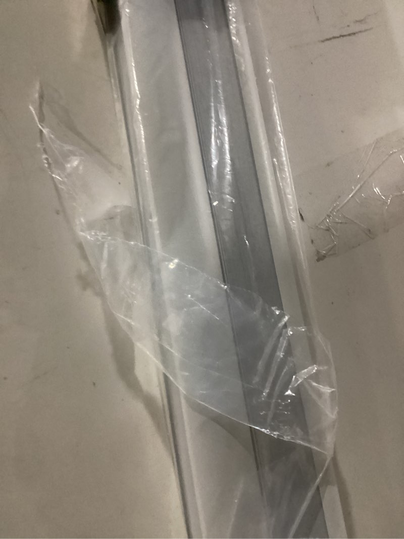 Condition photo showing New/Like New for joydeco cellular shades cordless, blackout shades cellular blinds for indoor windows, blackout blinds window shades for thermal insulated & noise reduction (white, 43" w x 64" h) a - white 43"w x 64"h