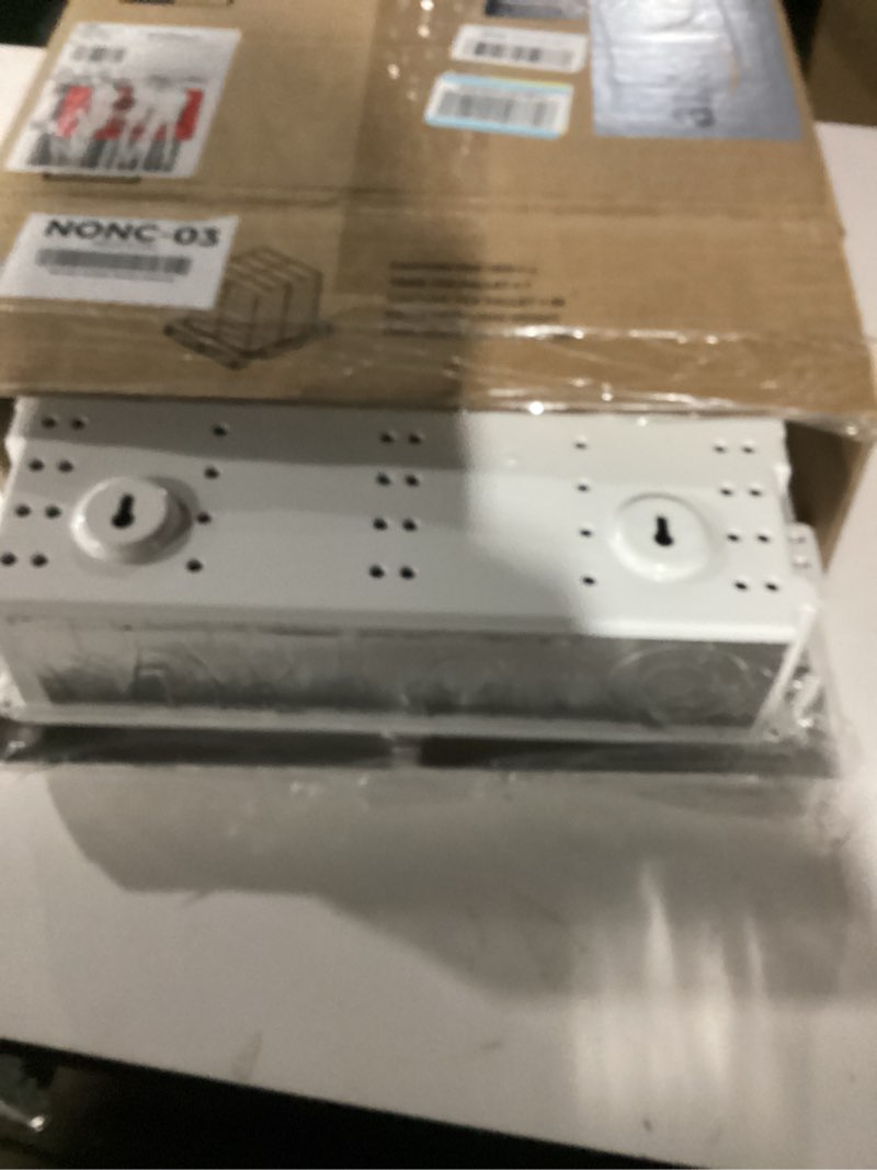 Condition photo showing Good Condition for Leviton 14" Wireless Structured Media Center with Vented Hinged Door, 49605-14P, White 14-inch Enclosure + Door