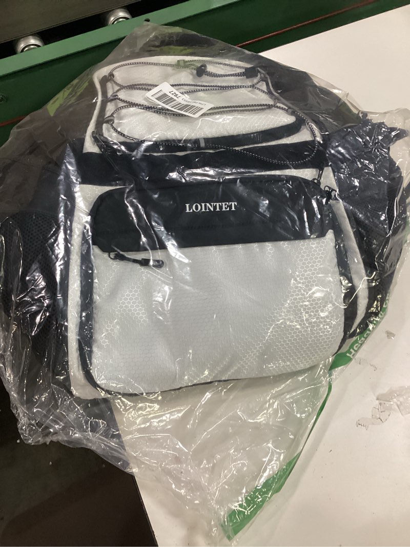Condition photo showing Good Condition for Bowling Ball Bag, Single Bowling Backpack with Shoe Totes Bag Up to Size 16, Padded Ball Holder Bag, Accessories Gifts for Lovers/Player, Black White