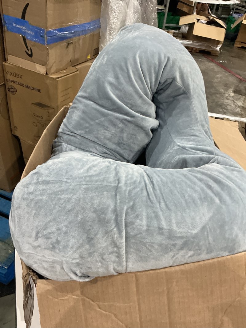 Condition photo showing As Is for pregnancy pillow velvet comfortable soft u shaped maternity pillow for sleeping