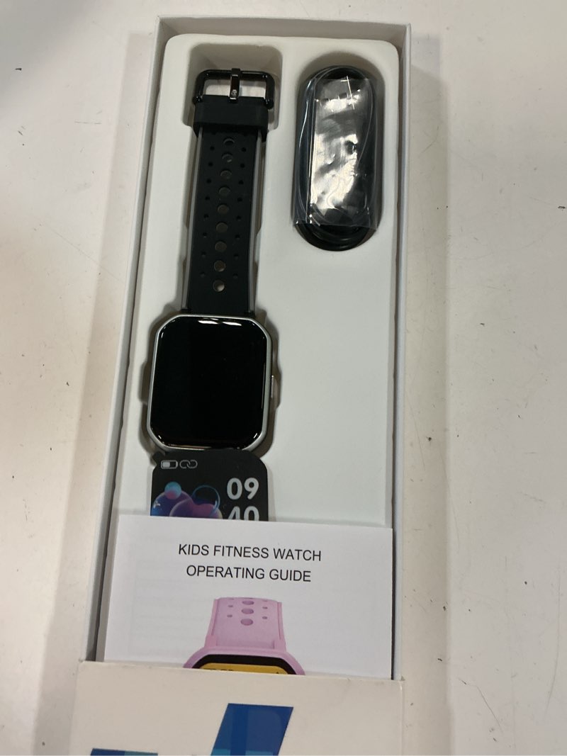 Condition photo showing Good Condition for joyele smart watch for kids teens, no phone needed fitness tracker boy girls watch with 19 sport modes, pedometer, sleep monitor, kids watch birthday gifts toy gift for girls boys 6-16 (silver)