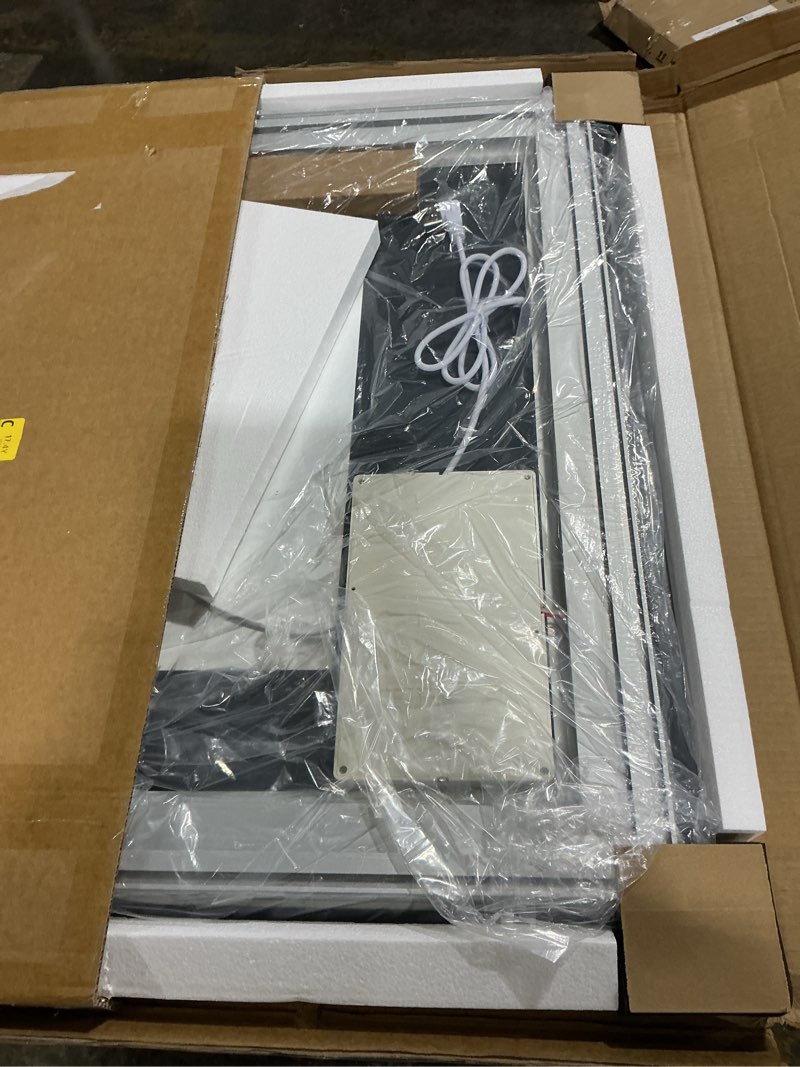 Condition photo showing As Is for 32X36 LED Bathroom Mirror with Lights, Anti-Fog, Backlit + Front Lit (CRI>90), Lighted Bathroom Vani