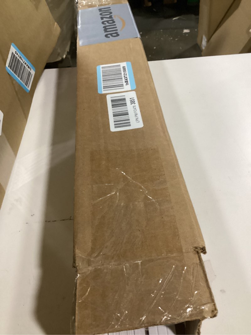 Condition photo showing As Is for Calyx Interiors 1” Cordless Vinyl Mini Blinds, White, 22.5" W x 60" H (04MV2224600)