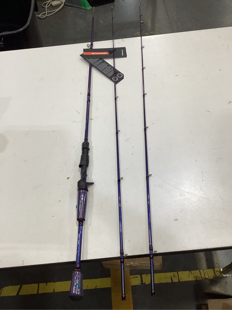 Condition photo showing Good Condition for kastking royale legend pro technique bass fishing rods, kastflex im7 graphite blanks, fuji fazlite guides, sliplock technology handles, pts power transition system, custom foregrip and hook keeper