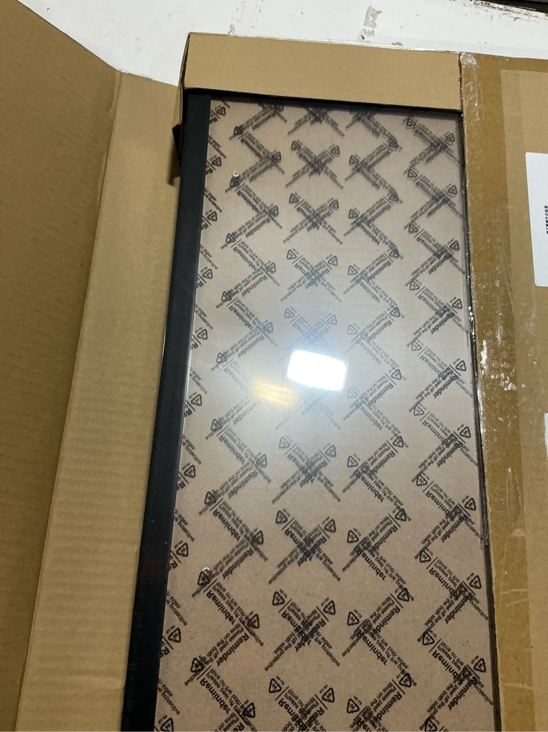 Condition photo showing Good Condition for black 14x22 picture frame set of 3, high transparent frame for 14 by 22 photo collage canvas poster size wall mount and tabletop horizontally vertically (black, 14 x 22 inches)