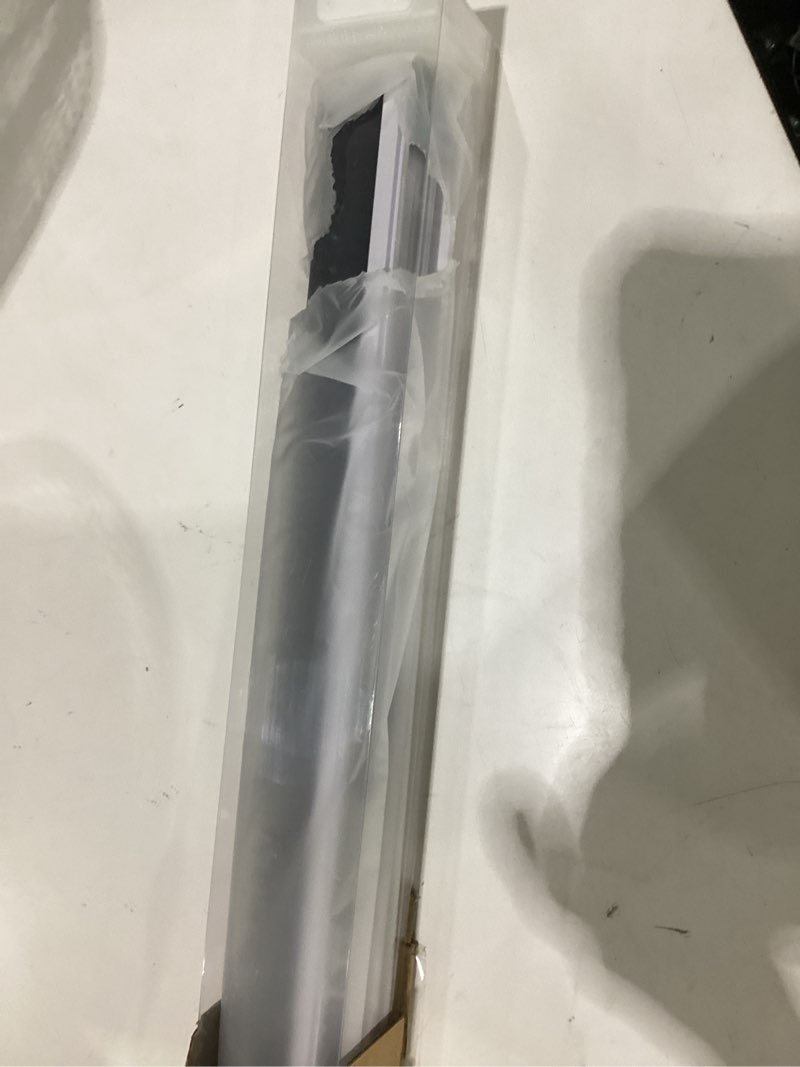 Condition photo showing As Is for aosky cordless roller shades blackout blinds for windows room darkening rolled up shades with spring system, uv protection window shades door blinds for home and office (29" w x 72" h, black) 29"w x 72"h black
