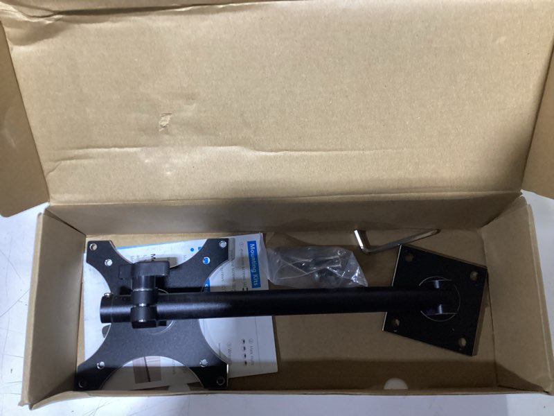 Condition photo showing New/Like New for Almoz Under Cabinet Mount for Echo Show 15, Height Adjustable Stand, Wide Range of Motion, Keeps Counters Clear, Tilt and Swivel Mount for All Show 15 Generations, Also Fits Show 21 (Height-Black)