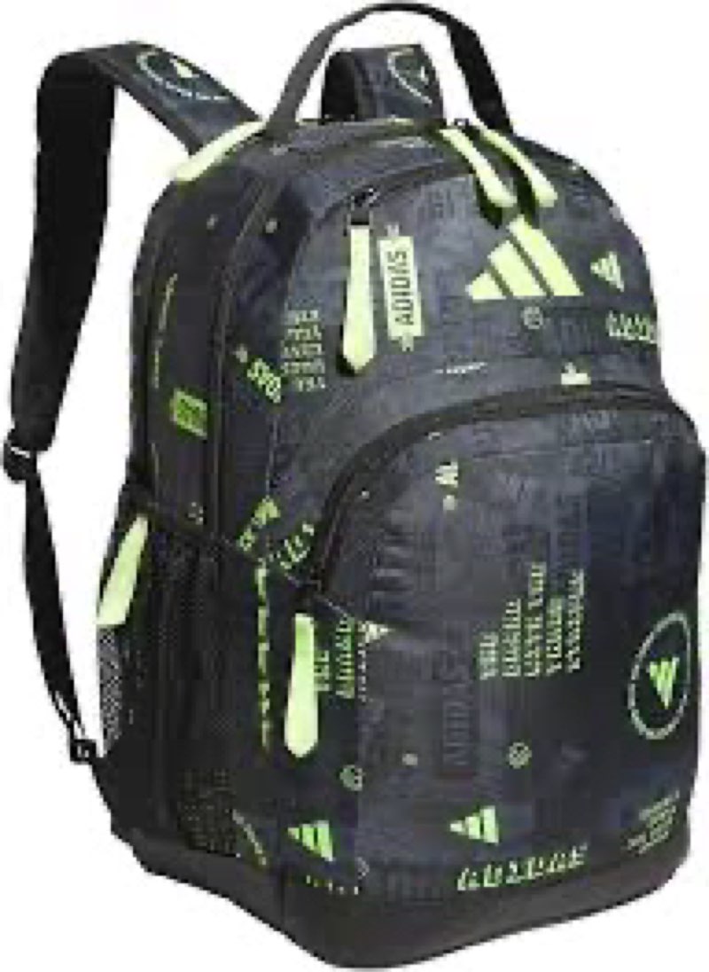 adidas Unisex Adaptive Backpack large size with features for independent dressing and ease of use, U