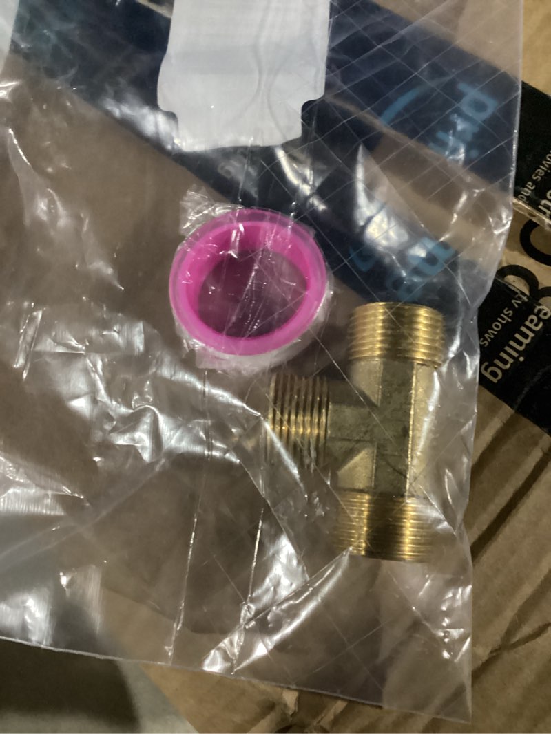 SIMILAR TO STOCK PHOTO.. BLACK TEE, Black Iron Malleable Pipe Fittings, Steel For Heating Industrial Residential Commerical Plumbing