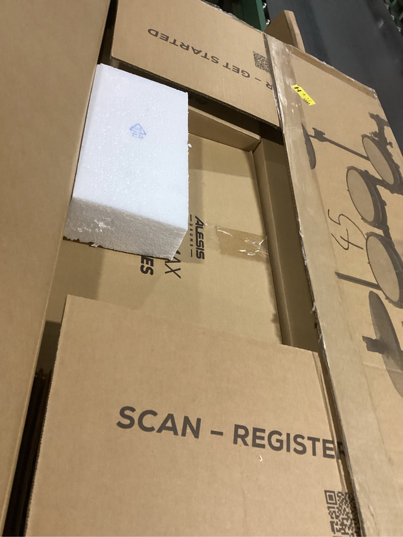 Condition photo showing Good Condition for Alesis Nitro Max Kit Compact Electric Drum Kit with Quiet Mesh Pads, 10" Dual-Zone Snare, Bluetooth, 440+ BFD Sounds, Drumeo, USB MIDI, Kick Pedal Nitro Max - Drum Set only