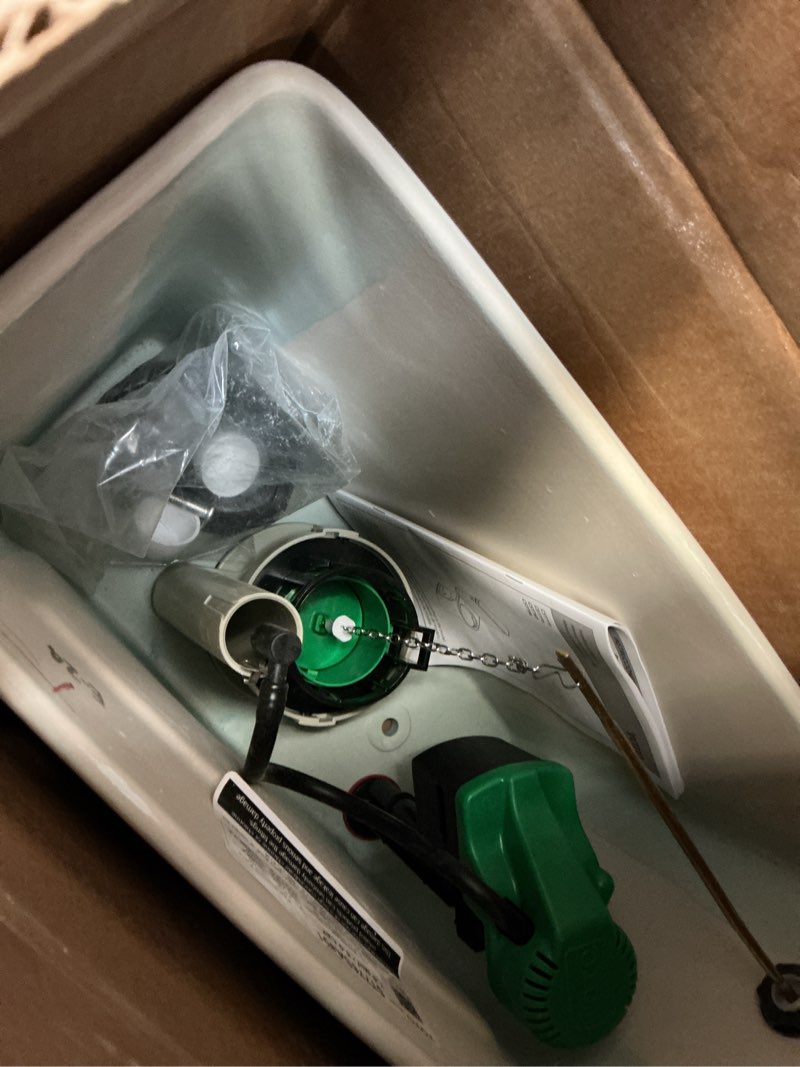 Condition photo showing Good Condition for toto® drake® 1.6 gpf toilet tank with washlet®+ auto flush compatibility  cotton white - st776sa#01