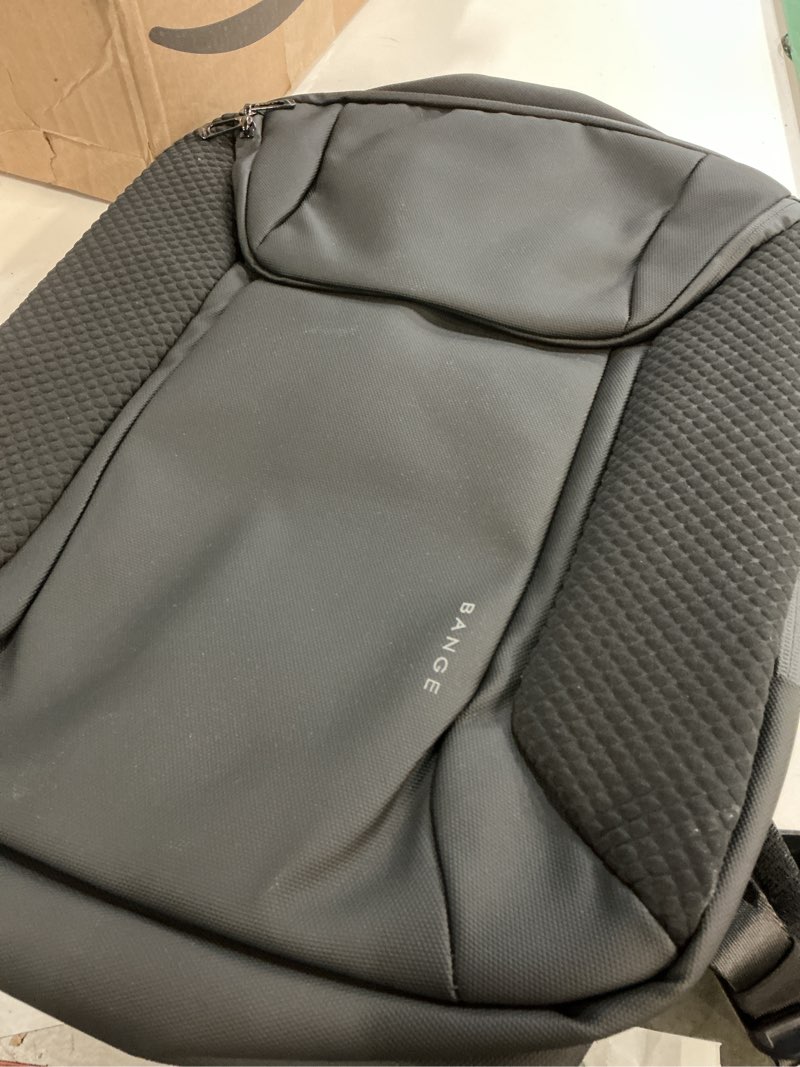 Condition photo showing Good Condition for BANGE Business Smart Backpack Waterproof fit 15.6 Inch Laptop Backpack with USB Charging Port,Travel Durable Backpack Large Black