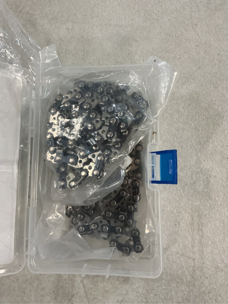 Condition photo showing Good Condition for 2pc 16 inch chainsaw chain replacement for ego power+ cs1613 / cs1604 / cs1600 / cs1610 / cs1611 16-inch 56v chainsaw 2 pack