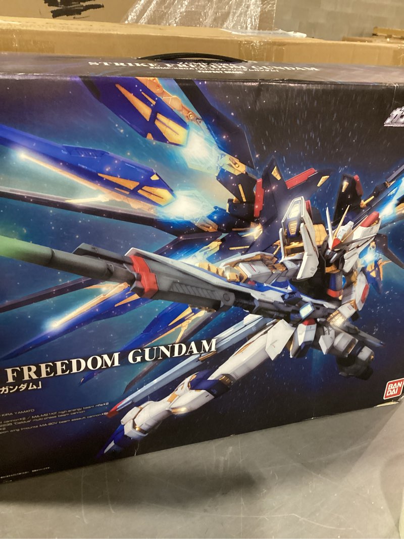 Condition photo showing New/Like New for bandai hobby - gundam seed destiny - strike freedom gundam pg model kit