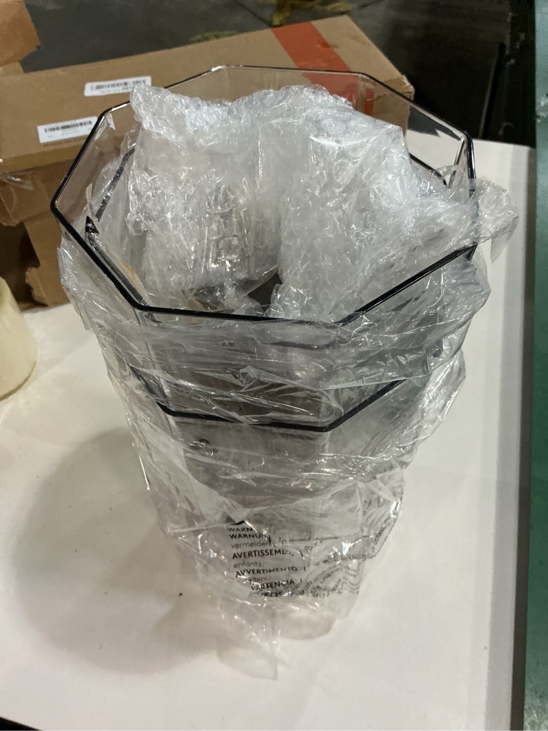Condition photo showing New/Like New for lifewit 1 gallon drink dispenser for parties 2 pcs, 4l plastic beverage container with stand for juice/tea/soda & lemonade, clear water pitcher with spigot for mimosa bar hosting 39 x 16 cm/15x6" 2 small-1 gal