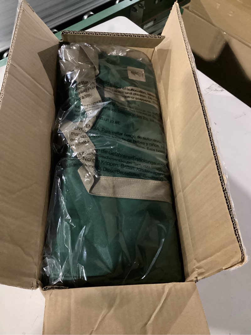 Condition photo showing New/Like New for Yellow Mountain Imports American Mahjong Set, Huntington with 166 Melamine Mahjong Tiles, Mineral Green Soft Case - 4 All-in-One Racks with Pushers, Scoring Coins, Dice, and Wind Indicator