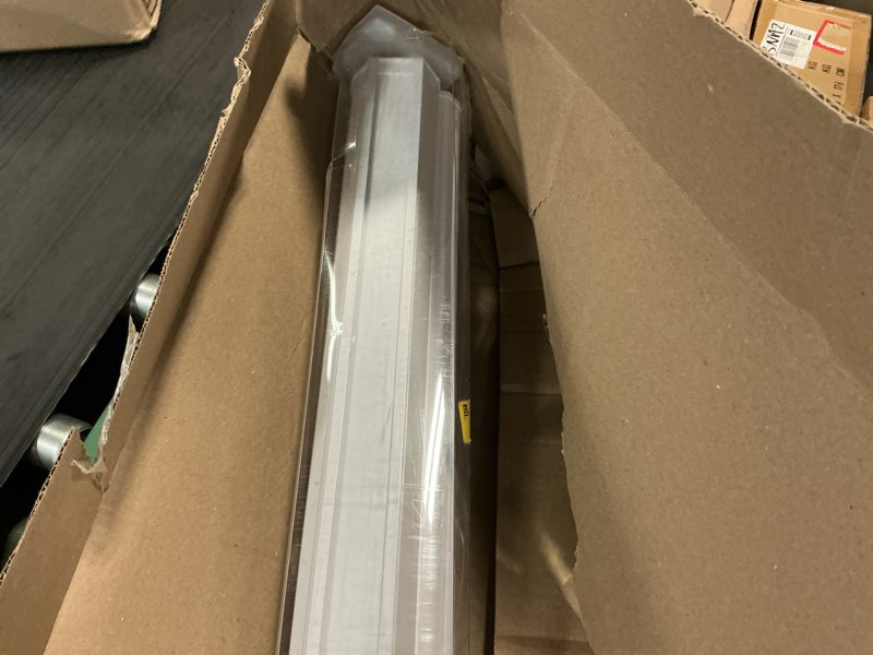Condition photo showing As Is for persilux zebra blinds for windows, cordless roller shades for windows room darkening roller blinds (60" w x 72" h, white) light control for day and night light filtering sheer shades for home 60"w x 72"h white