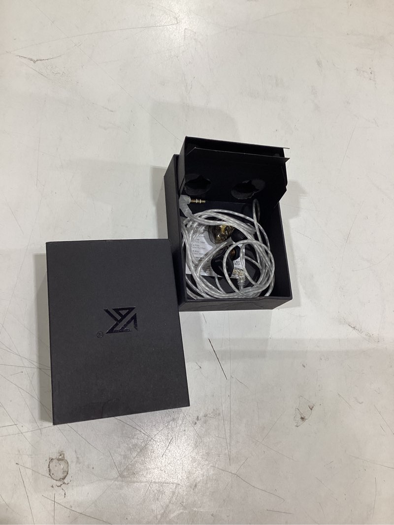 Condition photo showing Good Condition for linsoul kz zax 1dd+7ba hybrid driver hifi in-ear earphones with zin alloy shell, detachable 2 pin 0.75mm ofc cable (without mic, black)